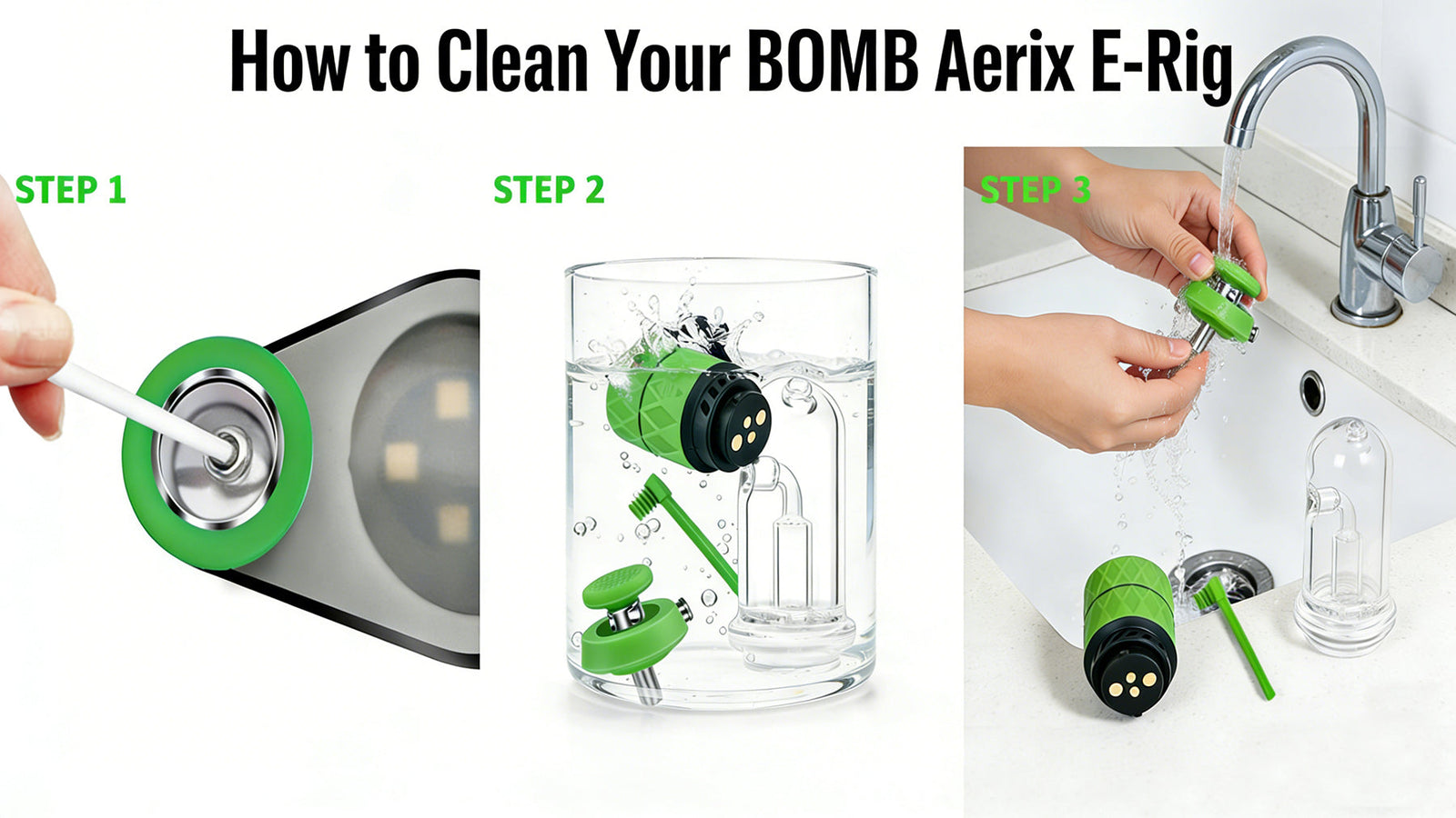 How to Clean Your BOMB Aerix E-Rig: Easy Maintenance with a Revolutionary Airflow Design BOMB  BOMBERIG