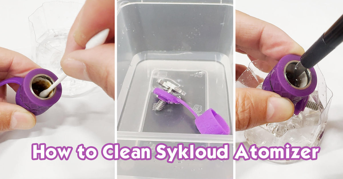 Atomizer Cleaner How to Clean Your BOMB ERIG Sykloud Atomizer for Optimal Performance