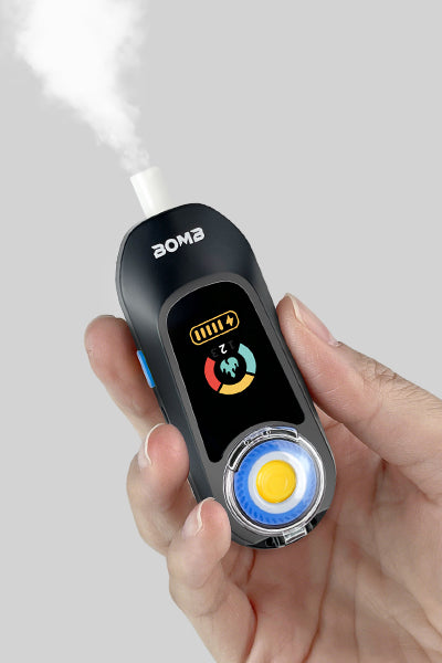 Bomb × VapX Magic Bean Mobile Vaporizer Kit- Blue – BOMB