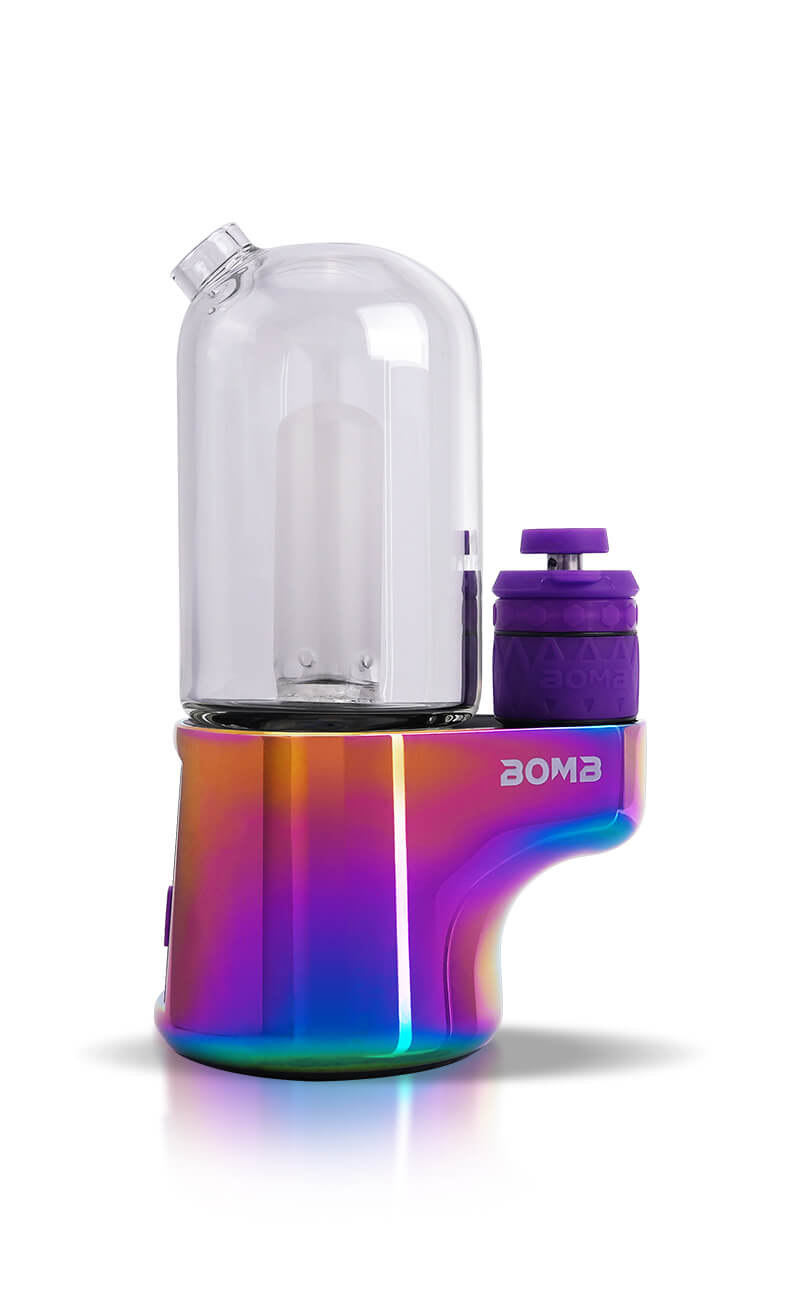 Bomb Portable Electric Dab Rig-Rainbow