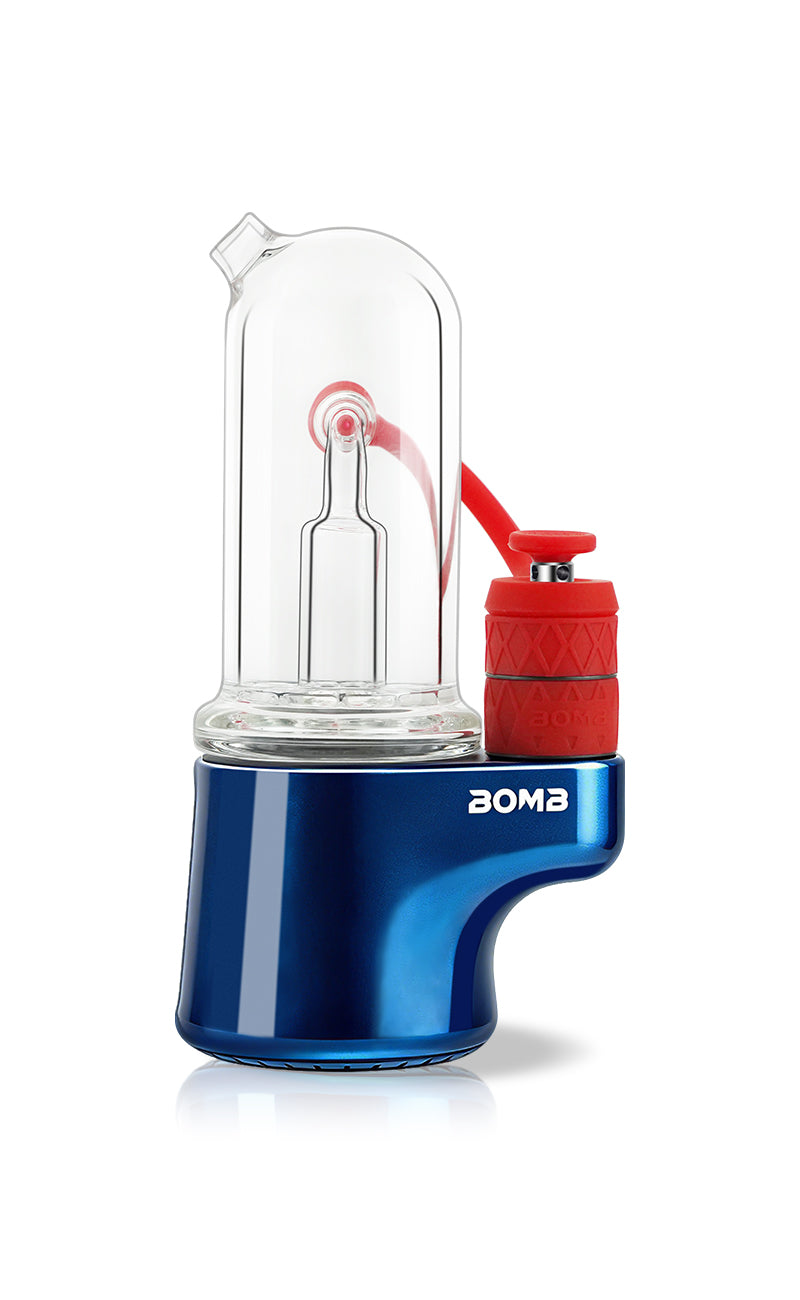 Bomb Erig Aerix -Portable Electric Dab Rig Liberty Blue BOMB