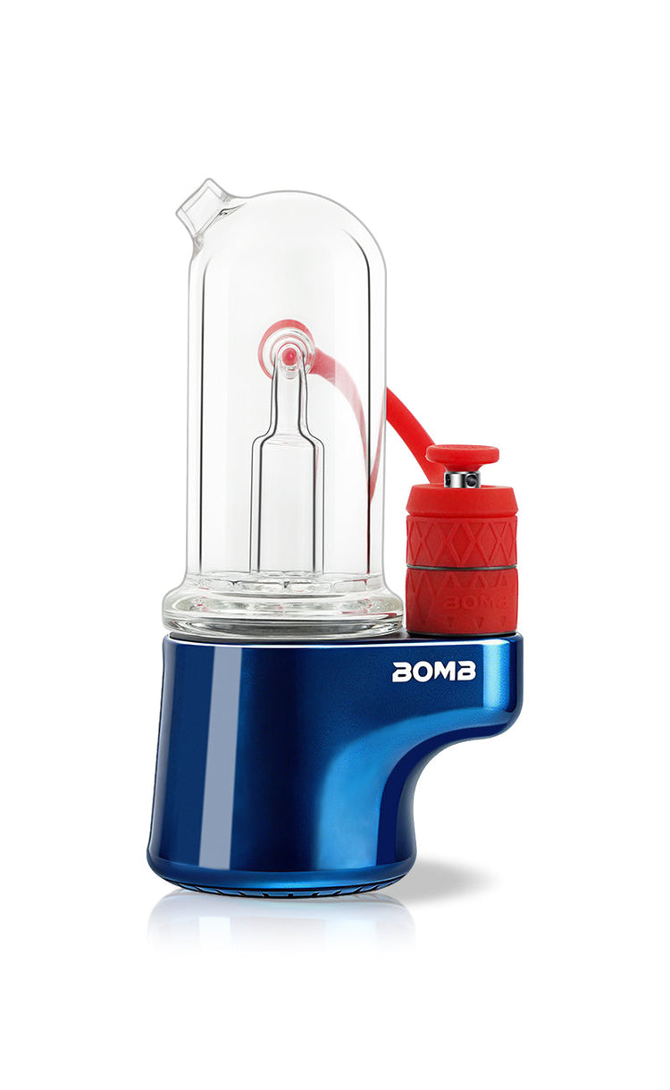 Bomb Erig Aerix -Portable Electric Dab Rig Liberty Blue BOMB