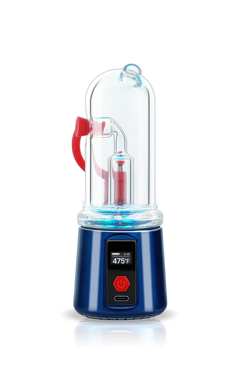 Bomb Erig Aerix -Portable Electric Dab Rig Liberty Blue