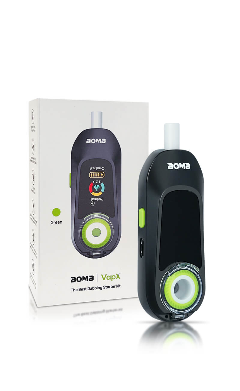 Bomb × VapX Magic Bean Mobile Vaporizer - Green – BOMB