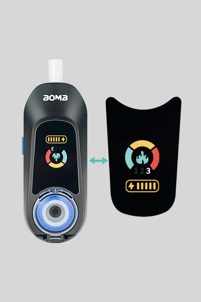 Bomb × VapX Magic Bean Mobile Vaporizer Kit- Blue – BOMB