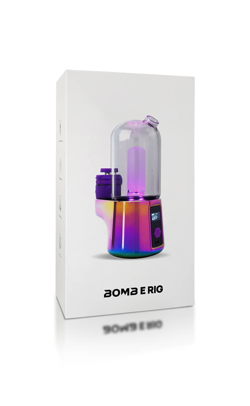 Bomb Portable Electric Dab Rig-Rainbow BOMB