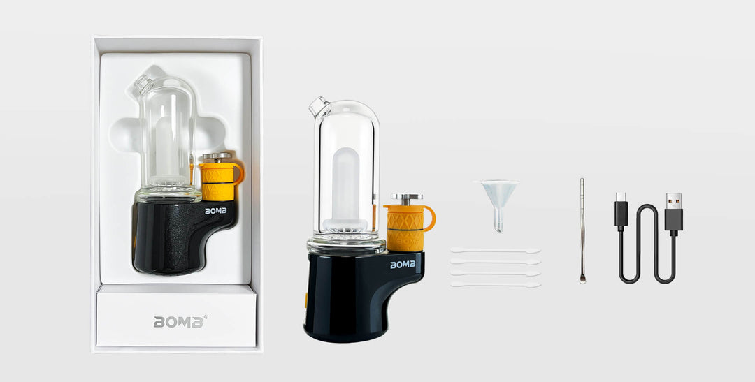 BOMB ERIG Sykloud - Portable Electric Dab Rig - Black | Discount E-Nails