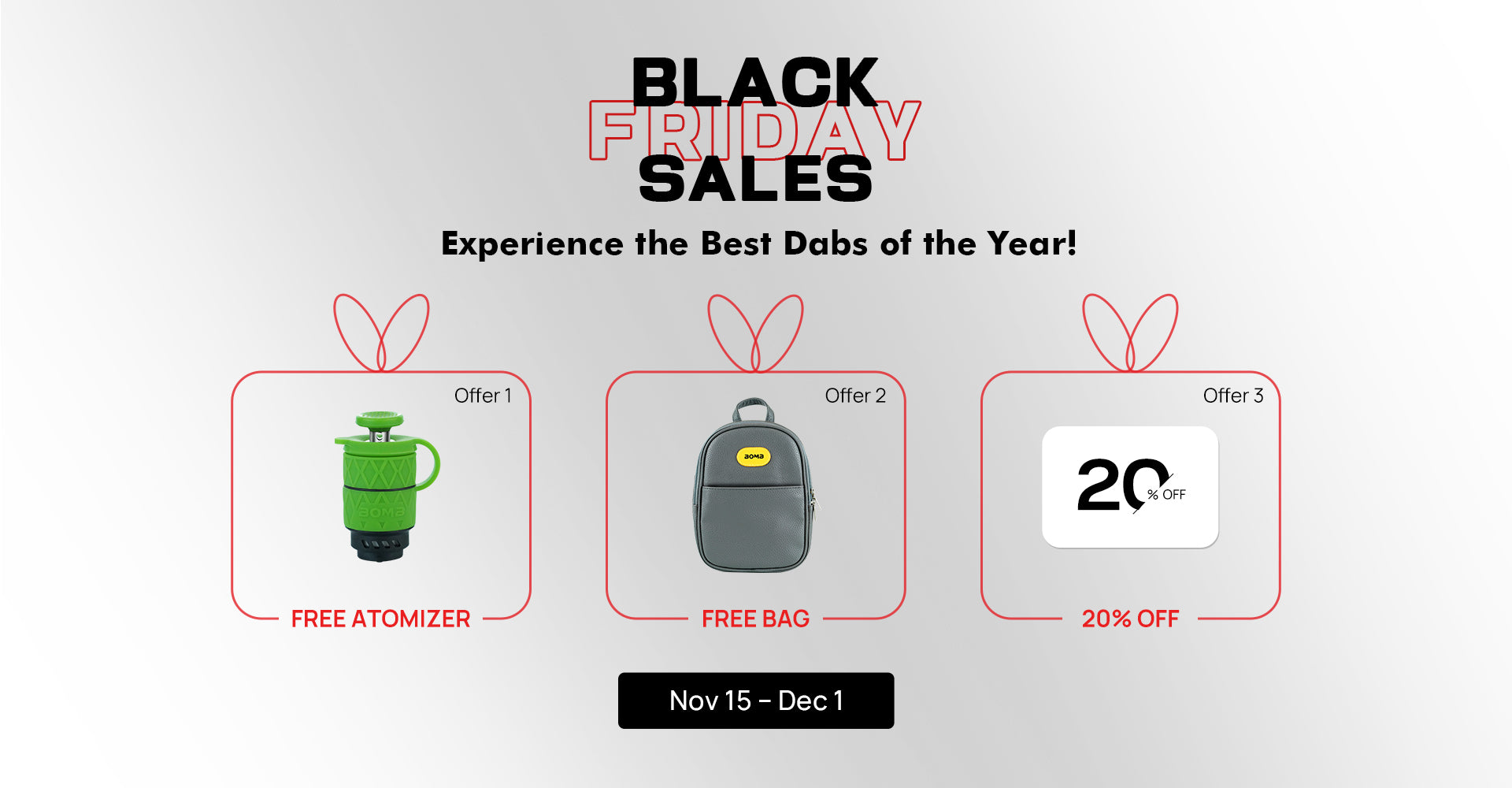 BOMB ERIG BLACKFRIDAY SAELS