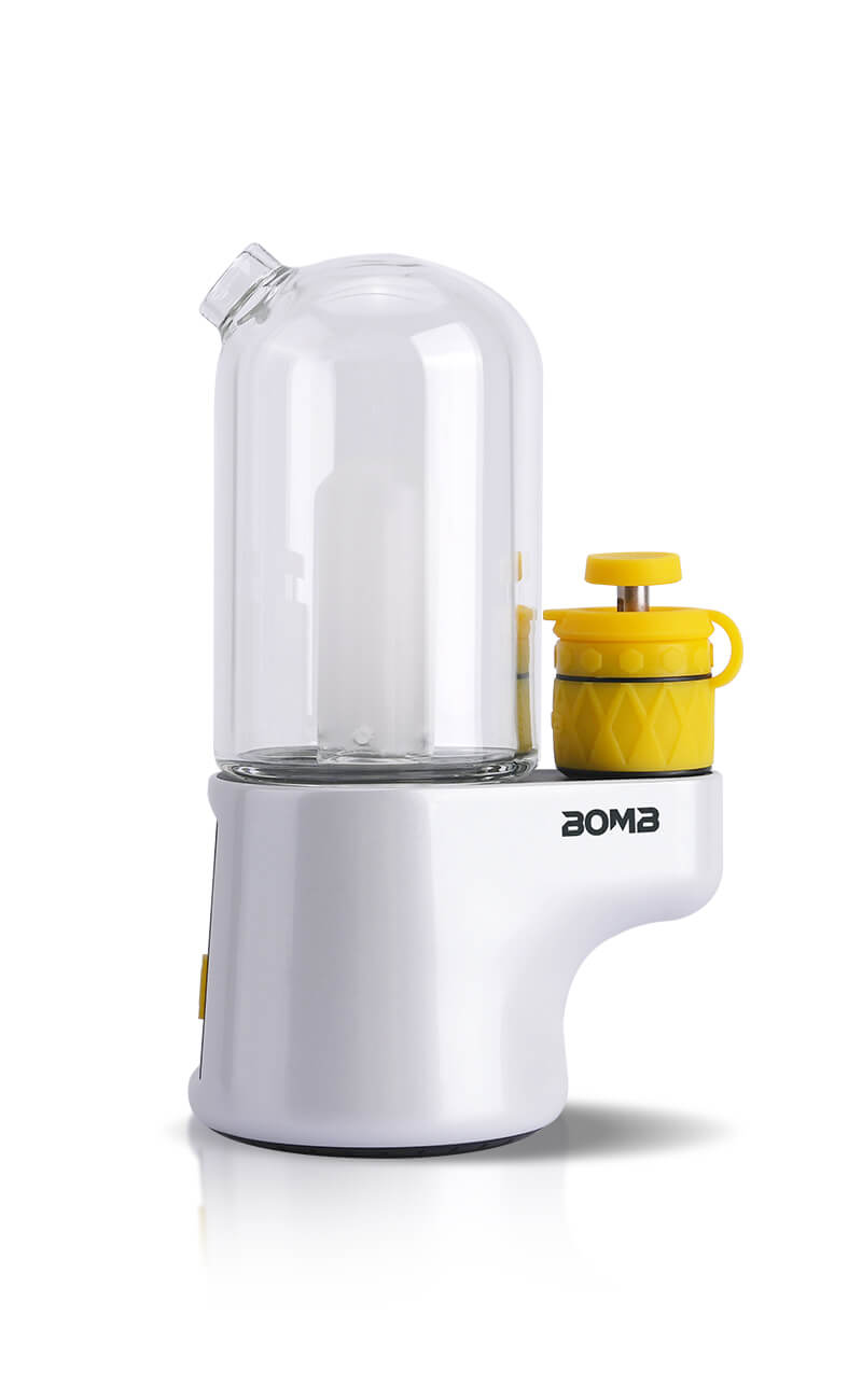 Bomb Portable Electric Dab Rig-White BOMB