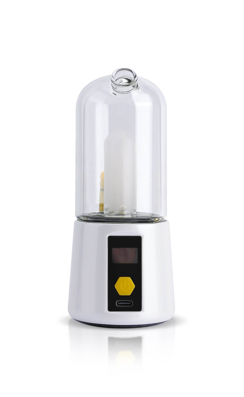 Bomb Portable Electric Dab Rig-White BOMB