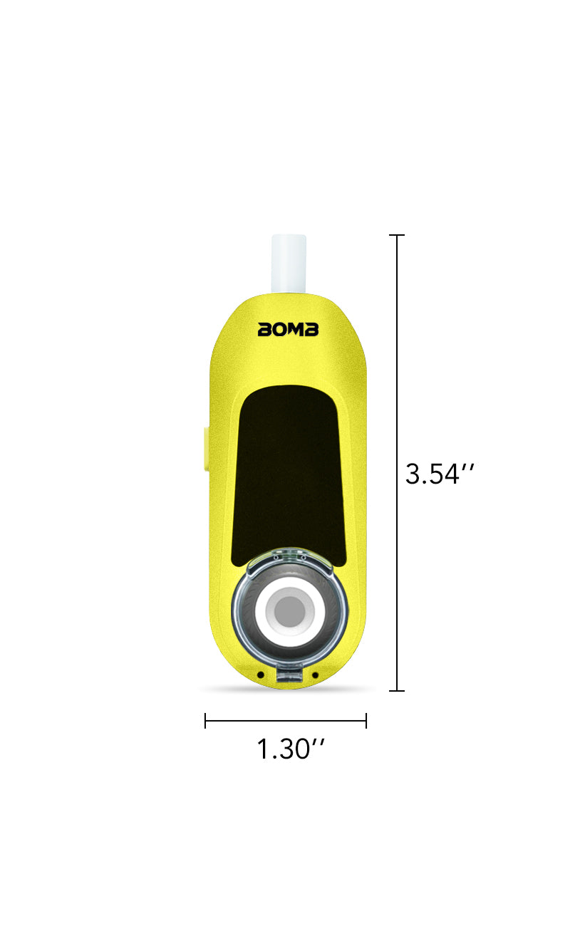 Bomb × VapX Magic Bean Mobile Vaporizer - Liquid Lemon