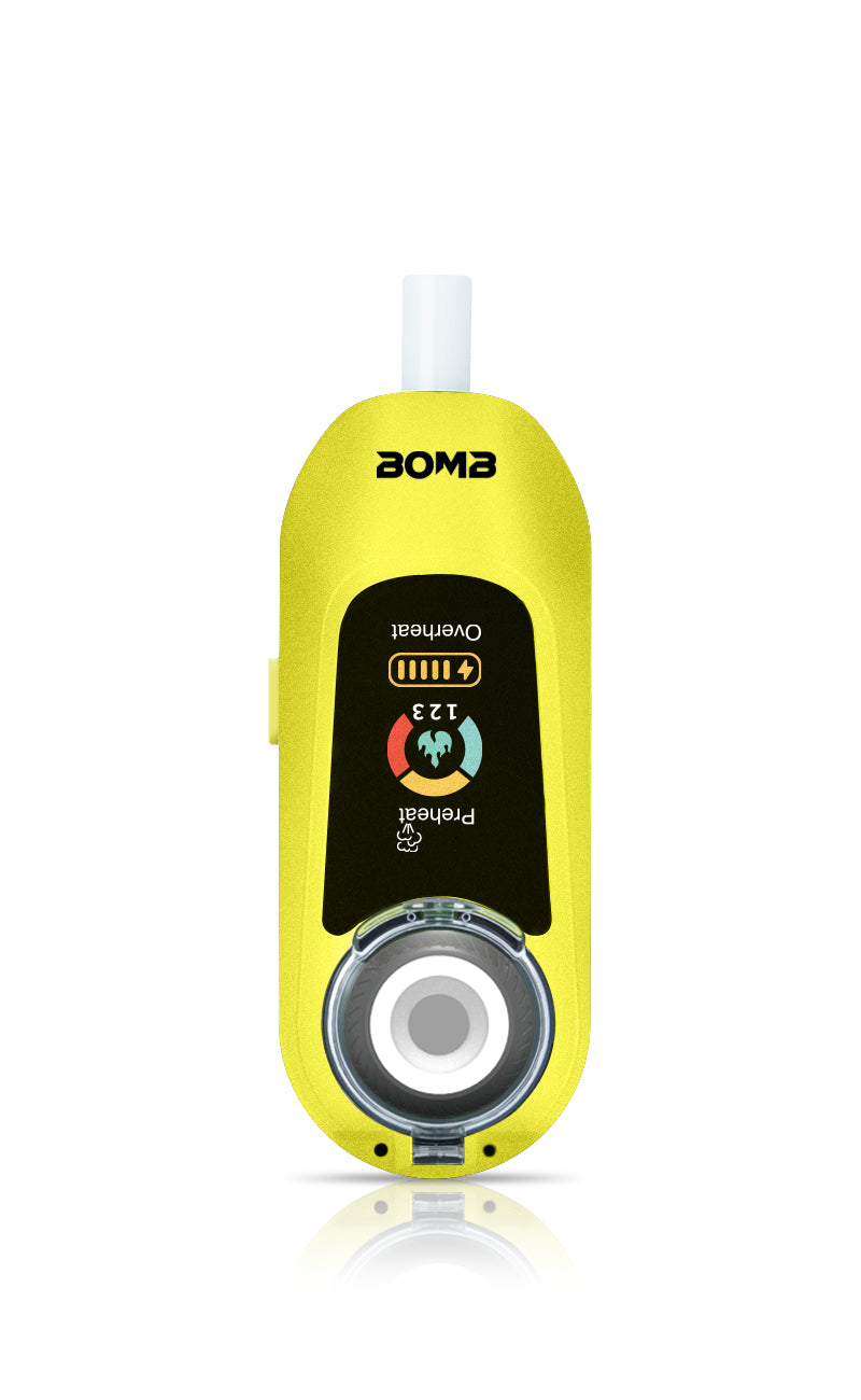 Bomb × VapX Magic Bean Mobile Vaporizer - Liquid Lemon