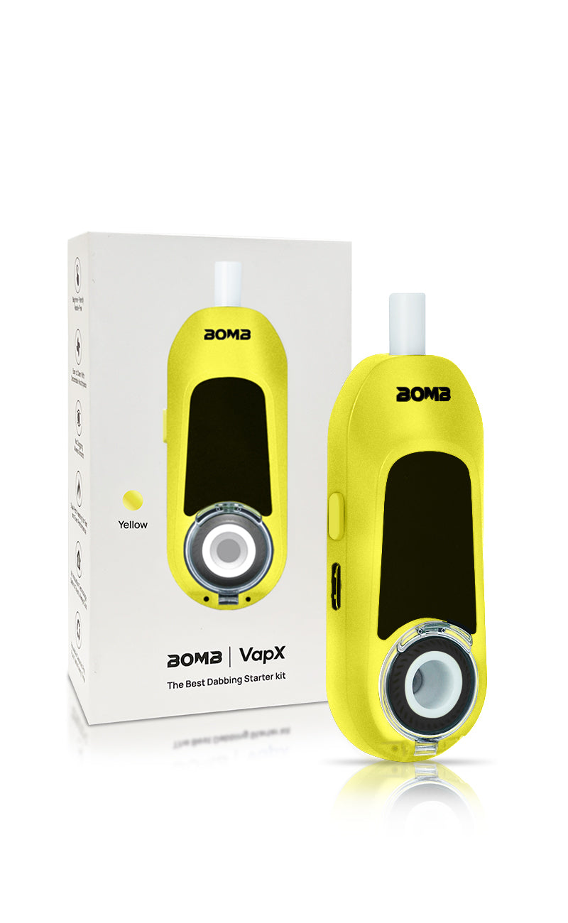 Bomb × VapX Magic Bean Mobile Vaporizer - Liquid Lemon