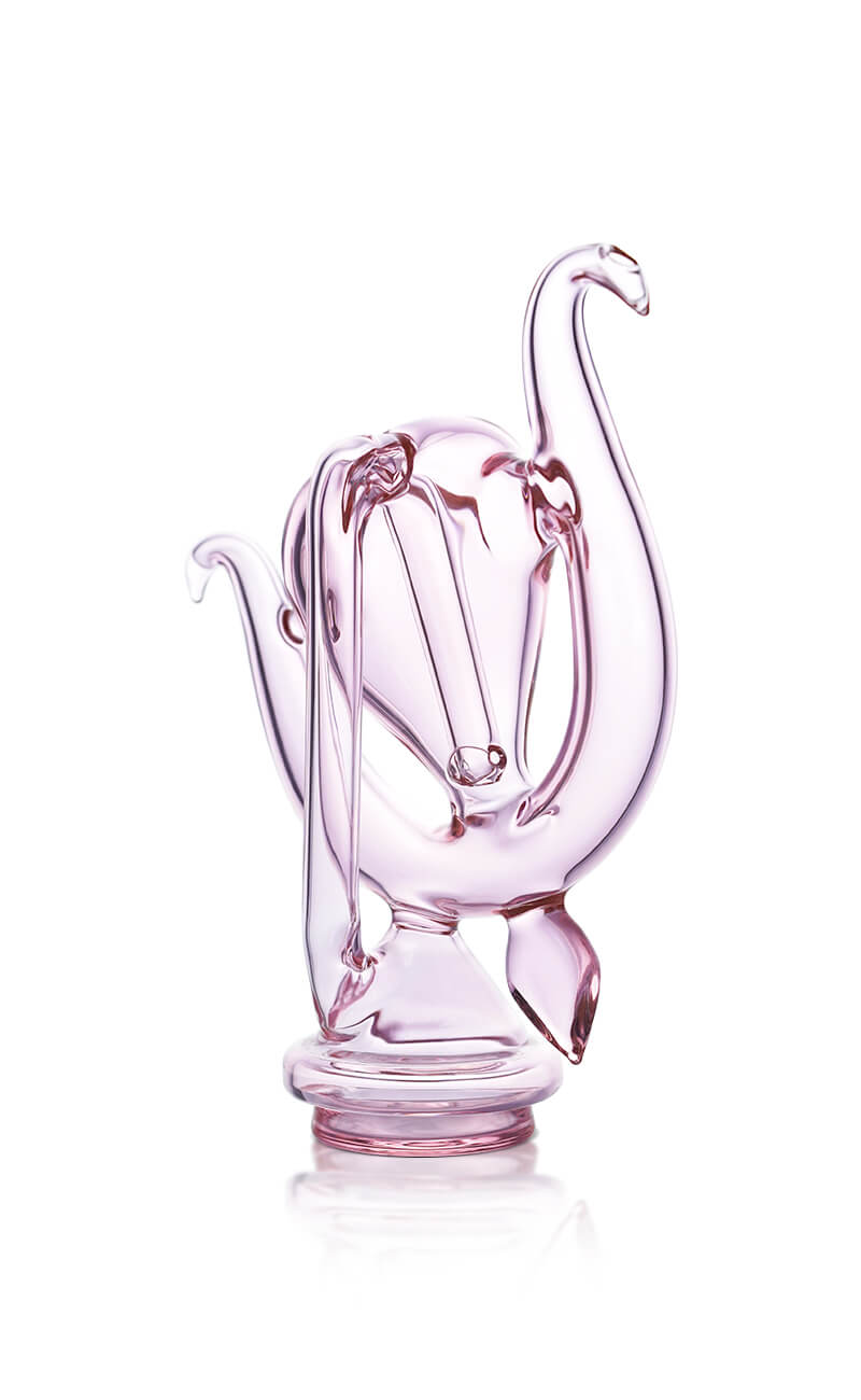 bomb e-rig glass top loveglass