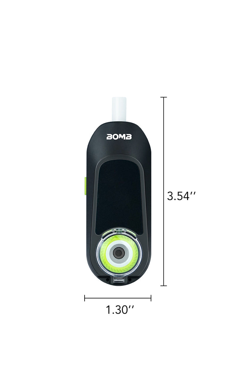 Bomb × VapX Magic Bean Mobile Vaporizer - Green BOMB