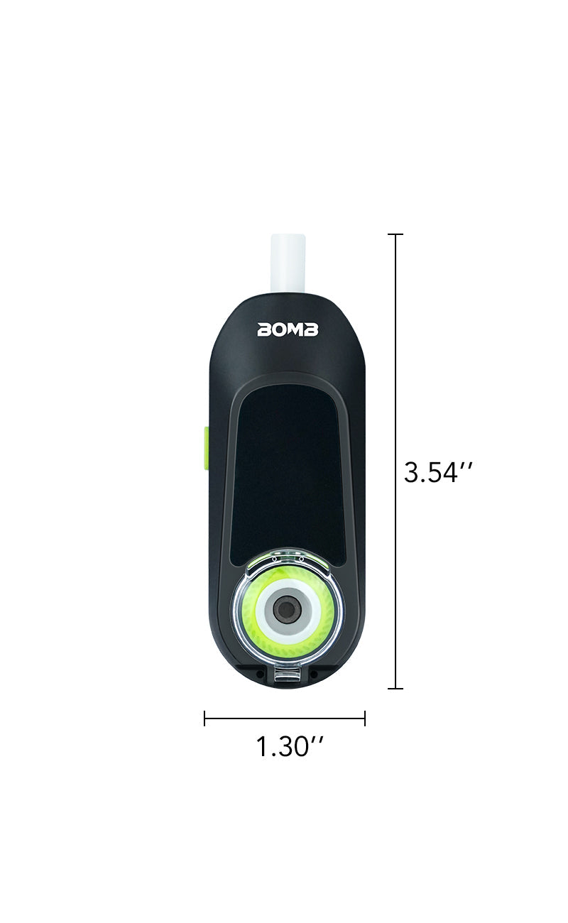 Bomb VapX Magic Bean Mobile Vaporizer Kit - Green BOMB Bomb VapX Magic Bean Mobile Vaporizer Kit - Green BOMB