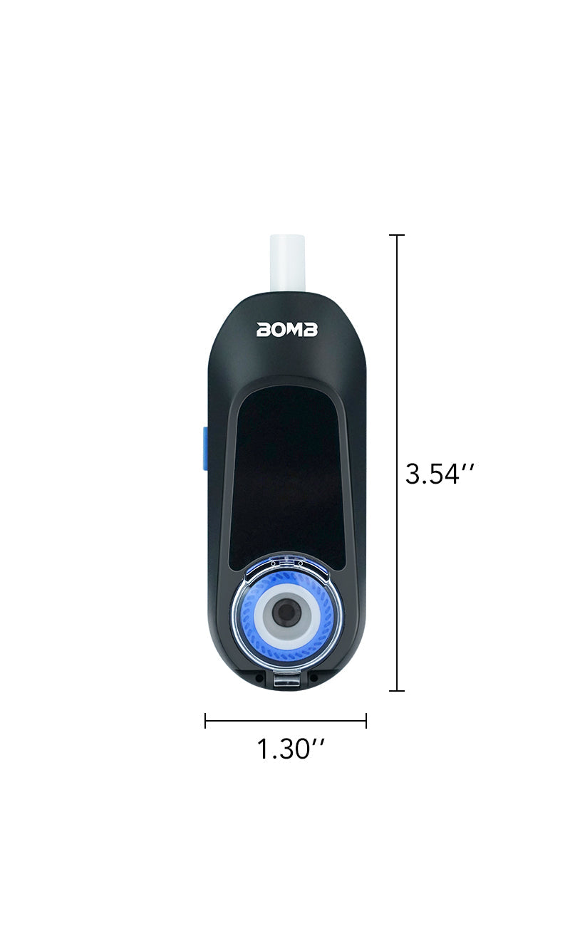 Bomb × VapX Magic Bean Mobile Vaporizer- Blue BOMB