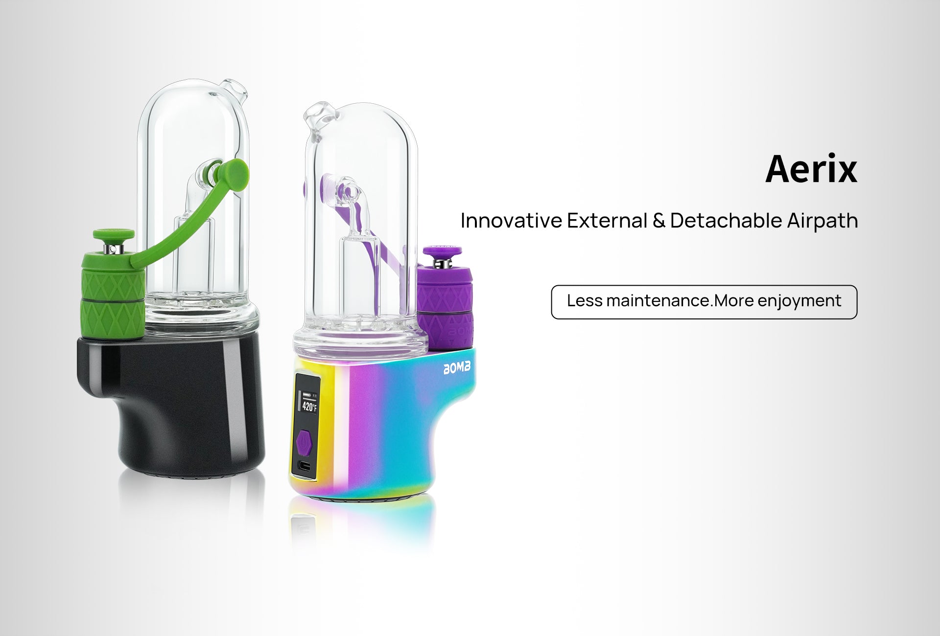  Aerix BOMB ERIG dab rig banner